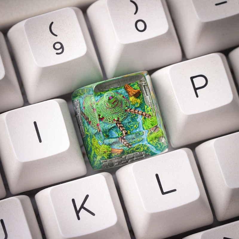 Resin Art And Decor - Capuchons de clavier en résine sur