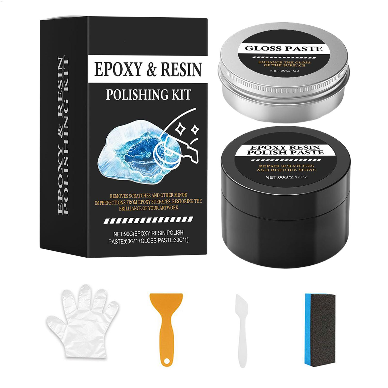 Resin Art Kits - Pâte de polissage en résine époxy