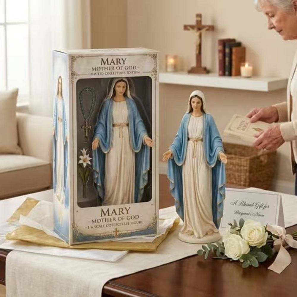 Resin Art Mary - Figurine de la Vierge Marie pour