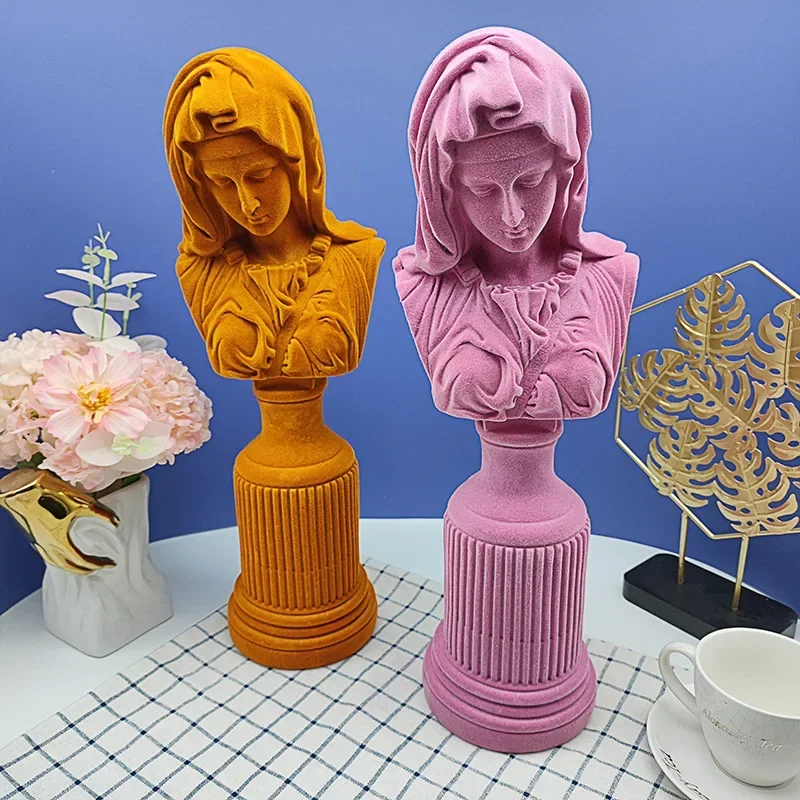 Resin Art Mary - Statue de la Vierge Marie en