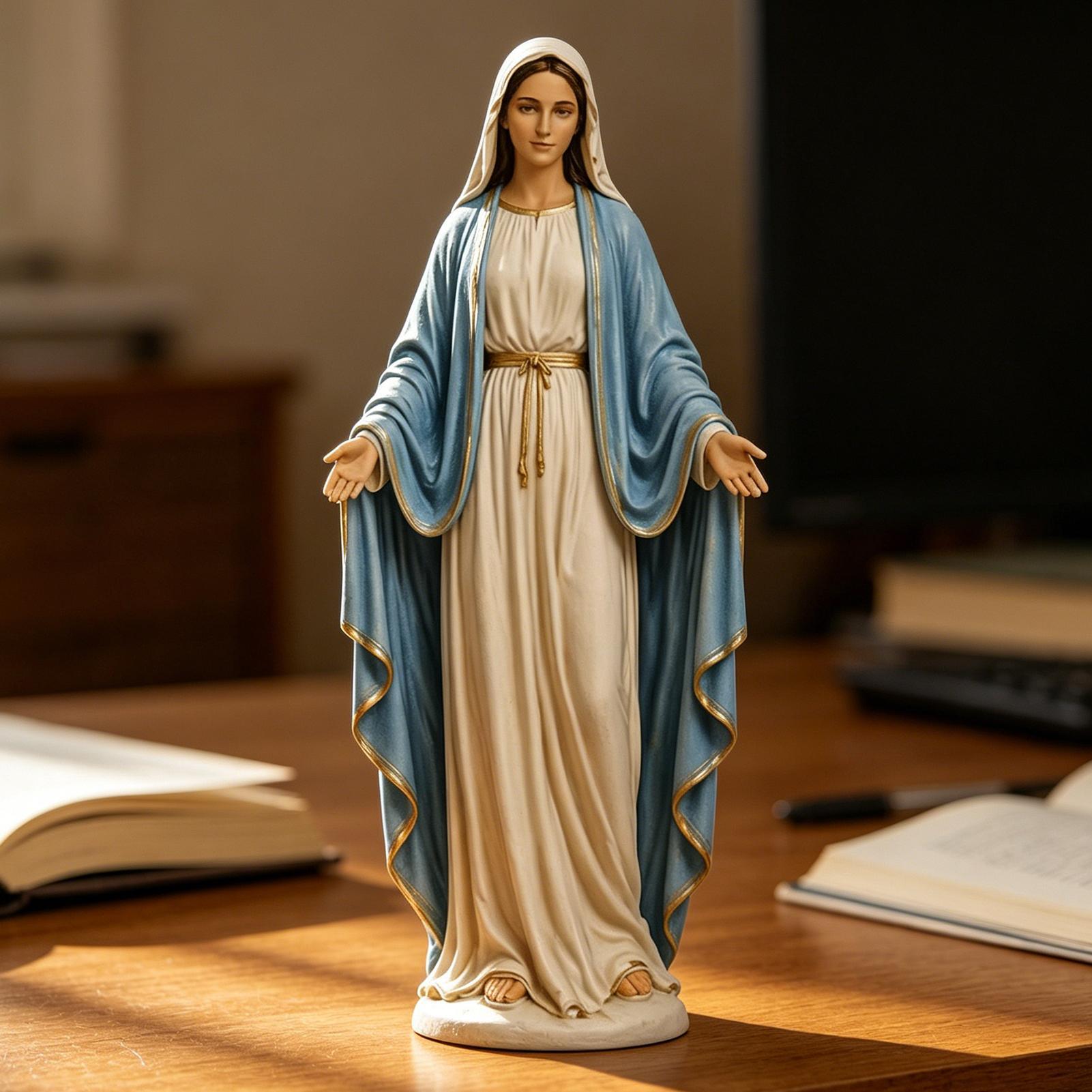 Resin Art Mary - Figurine de la Vierge Marie pour