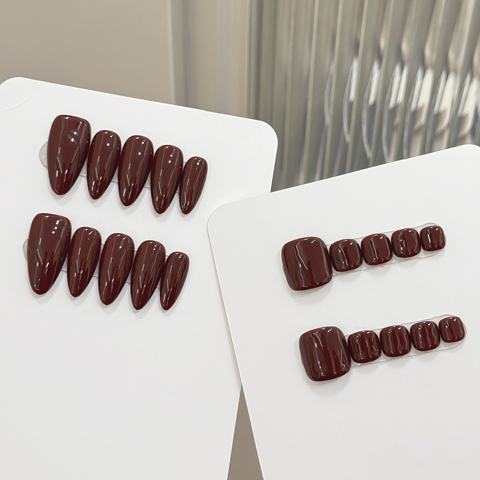 Resin Art Kits - 10 faux ongles en amande de