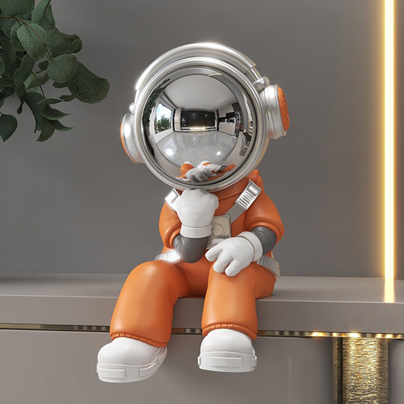 Resin Art Ideas - Ornements d'astronome miniatures pour salon, figurine