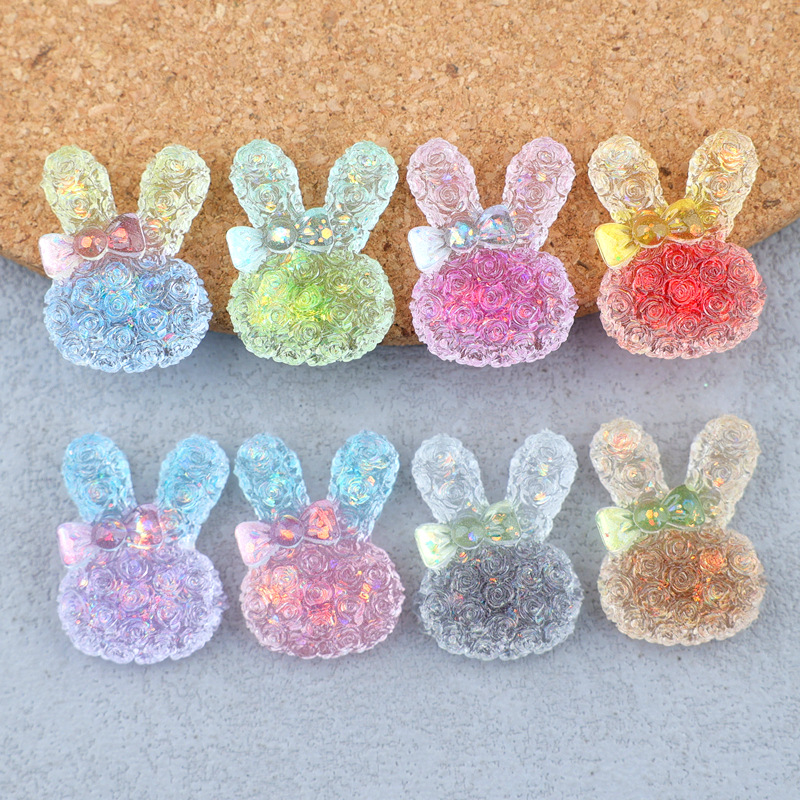 Resin Art And Decor - Lot de 5 cabochons en résine