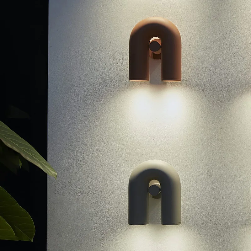 Resin Art Studio - Applique murale LED rotative en forme