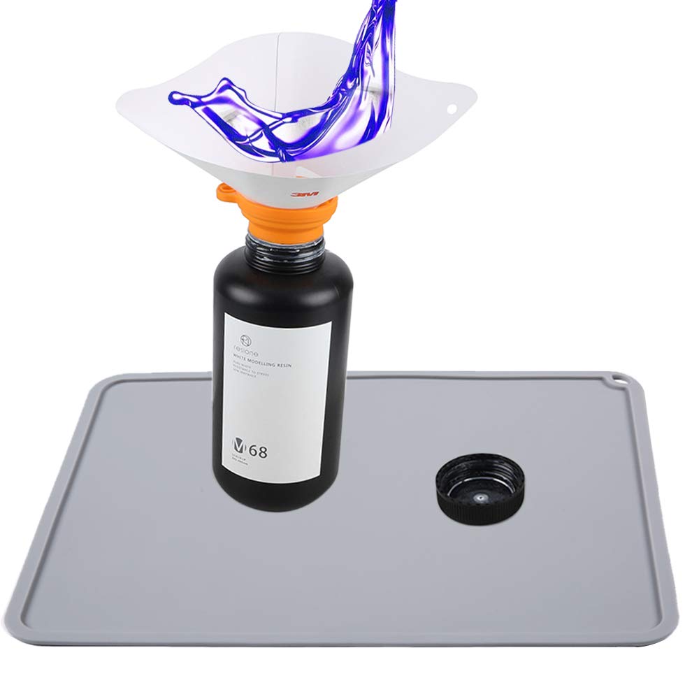 Resin Art Machine - Tapis de claque en Silicone 410X310mm,