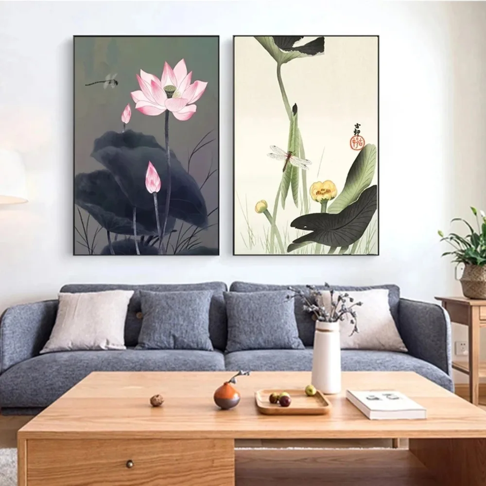 Resin Art Flowers - Affiche artistique traditionnelle Vintage rétro avec