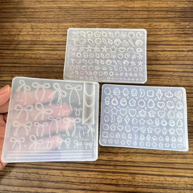 Moule de tamponnage pour nail  - Silicone Mold Ocean avis et prix