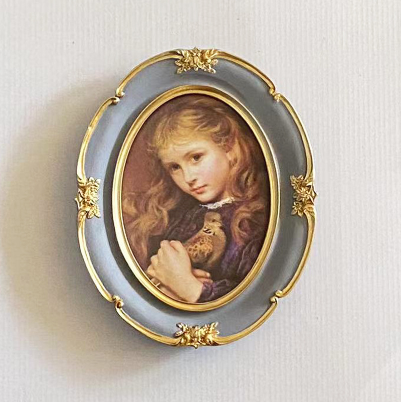 Cadre photo ovale vintage en r - Resin Art Ideas avis et prix