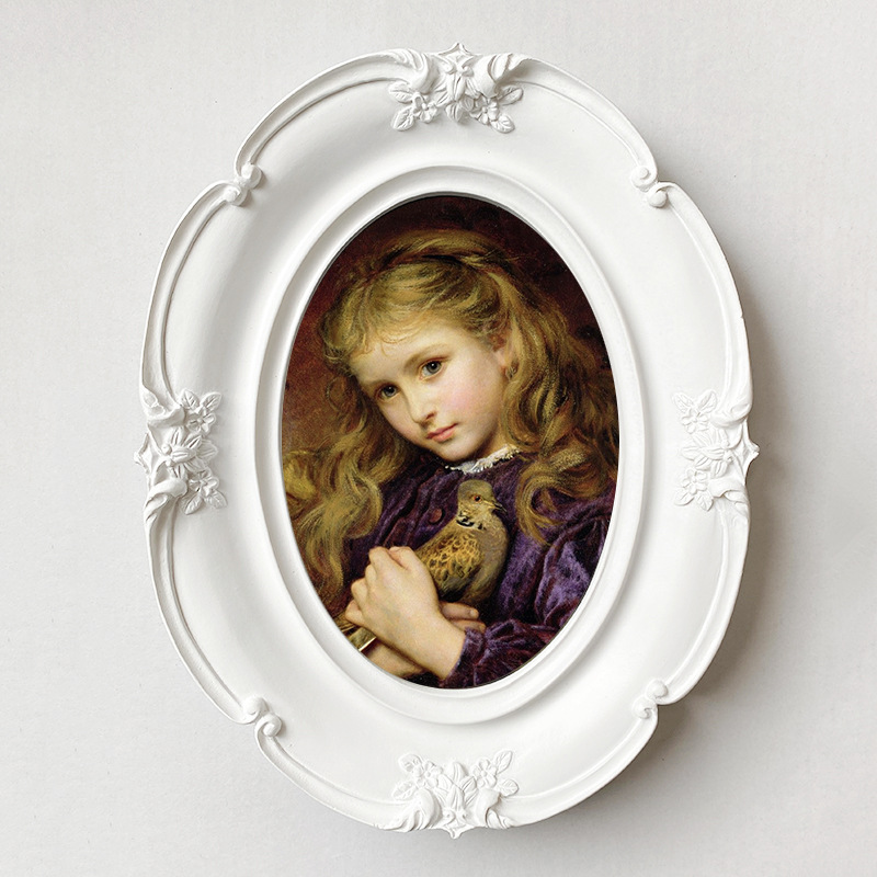 Cadre photo ovale vintage en r - Resin Art Ideas avis et prix