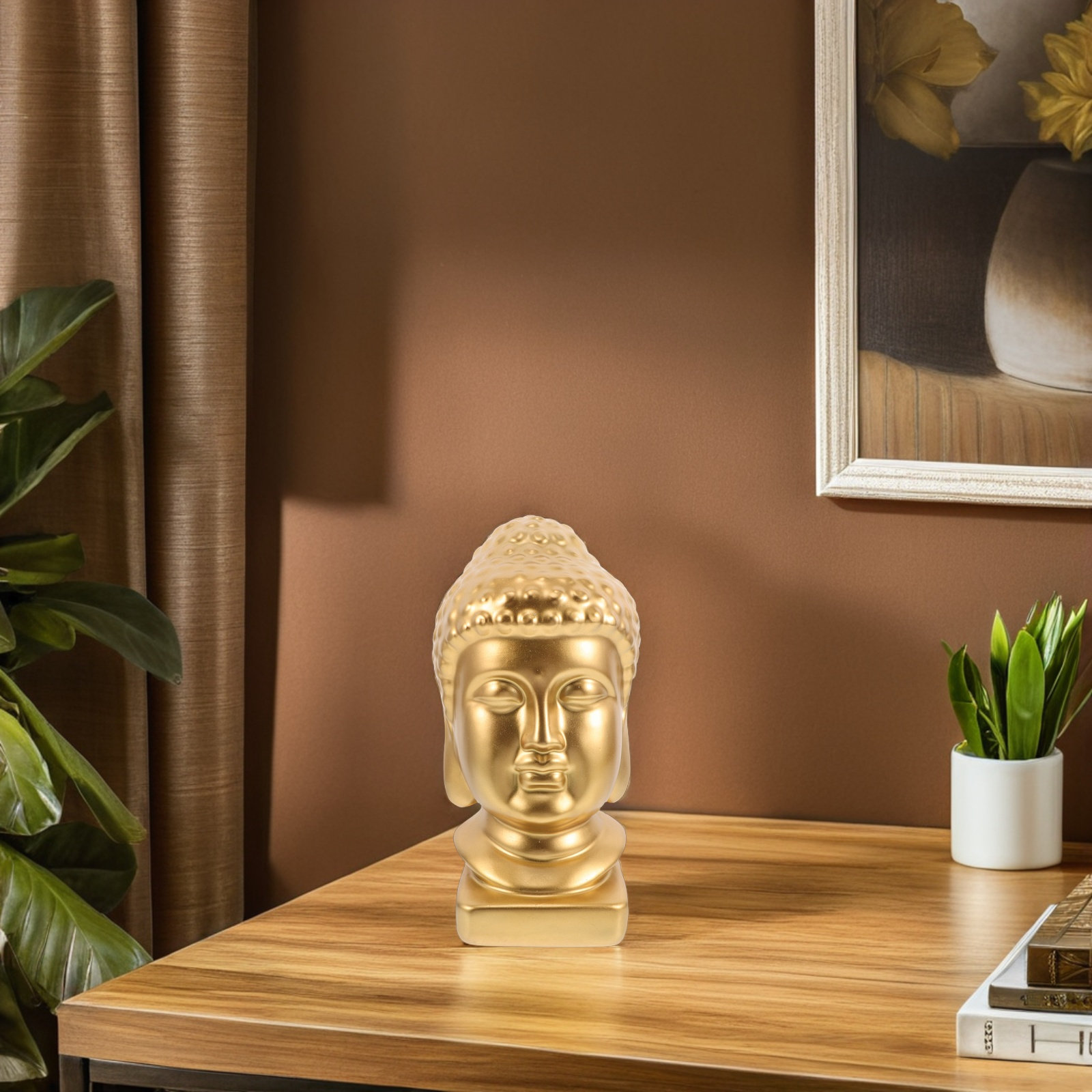 Statue d'art en résine Tête de - Resin Art And Decor avis et prix