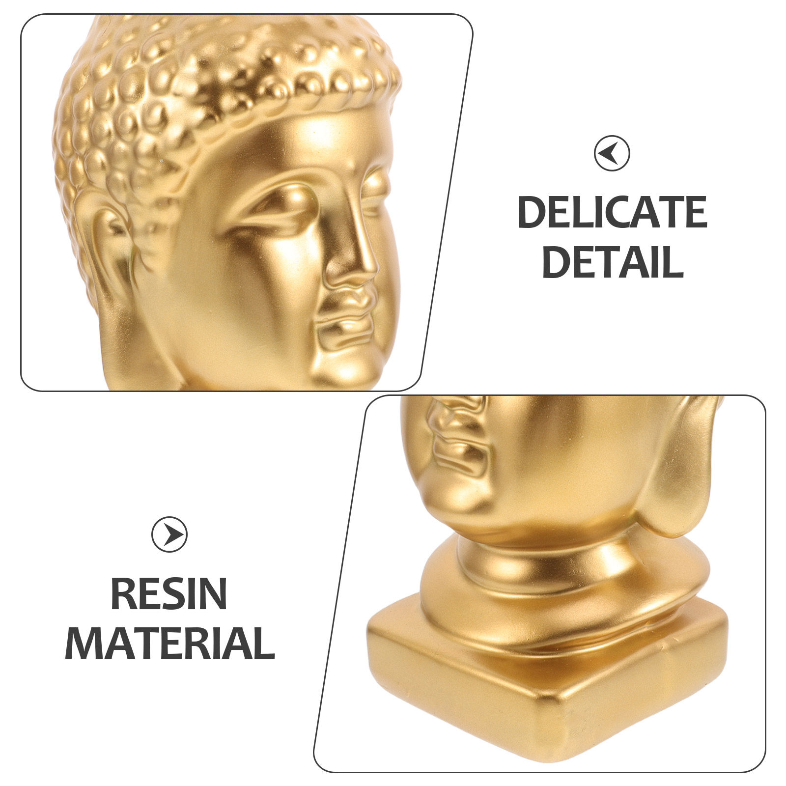 Statue d'art en résine Tête de - Resin Art And Decor avis et prix