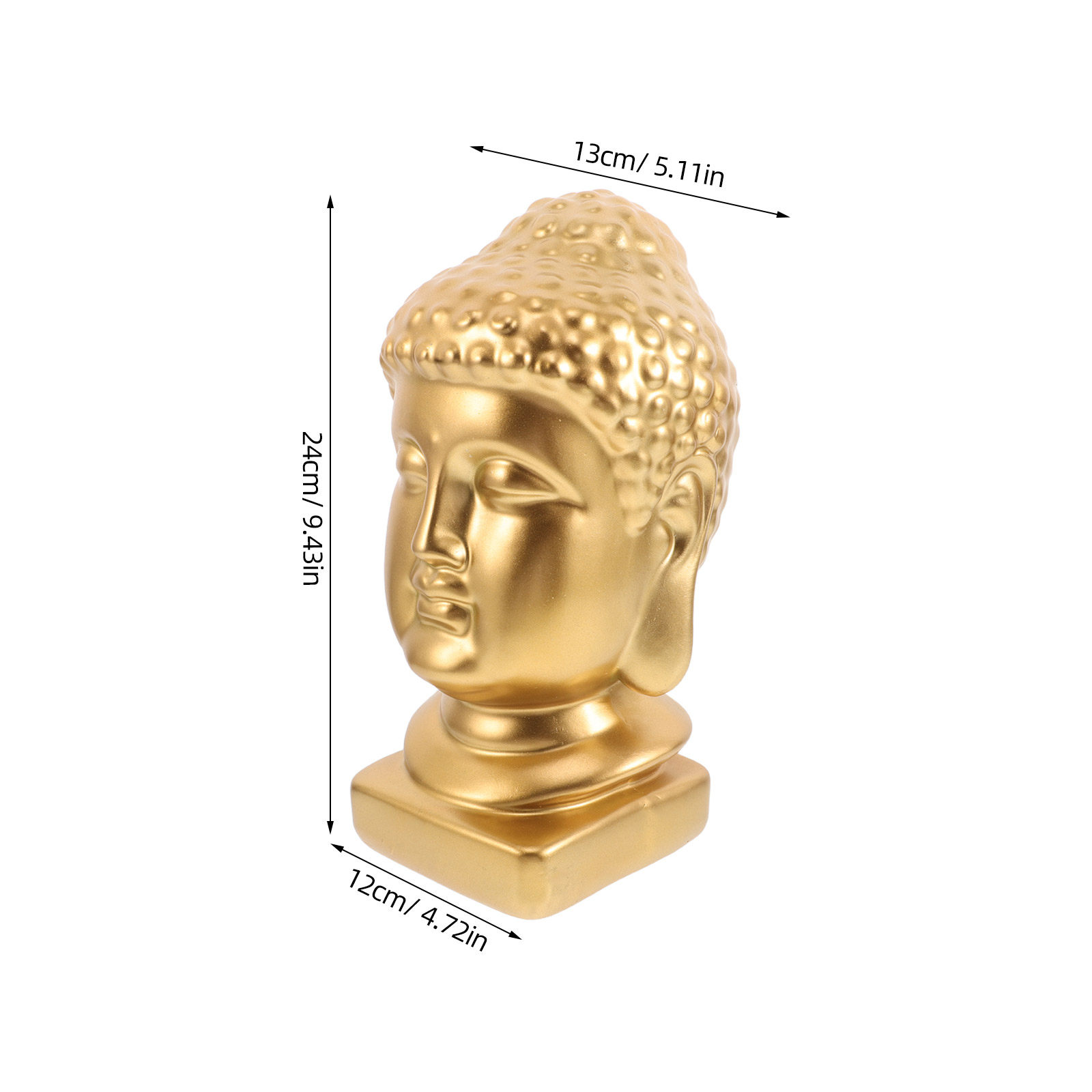 Statue d'art en résine Tête de - Resin Art And Decor avis et prix