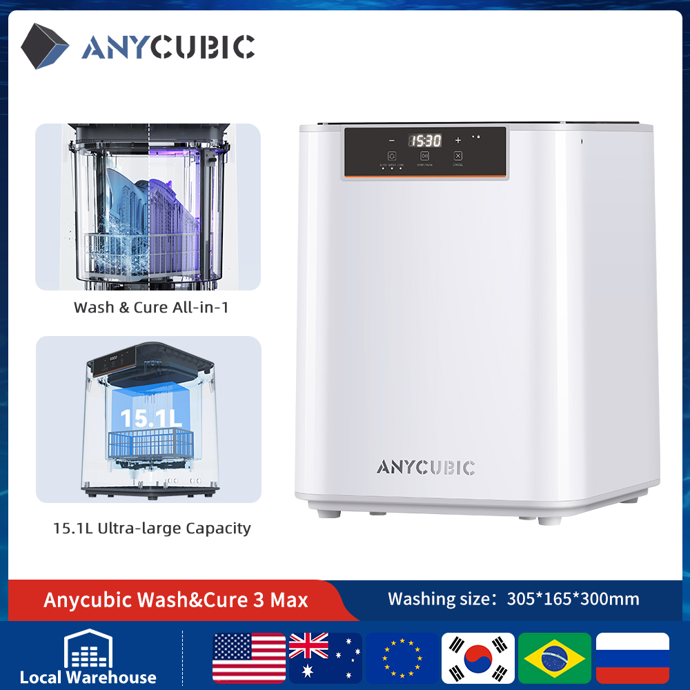 ANYCUBIC Wash & Cure-Machine d - Resin Art Machine avis et prix