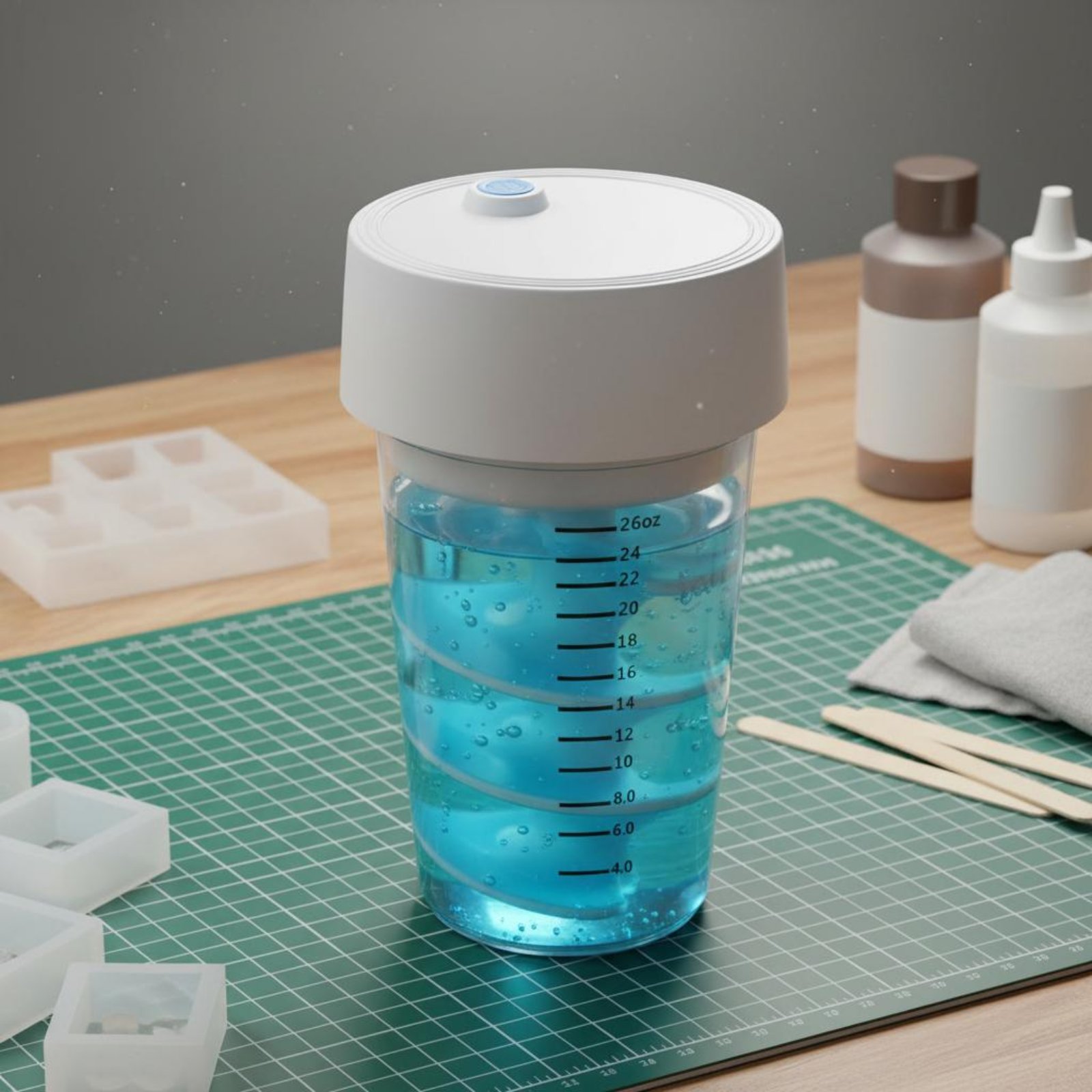 Mélangeur de résine automatiqu - Resin Art Studio avis et prix