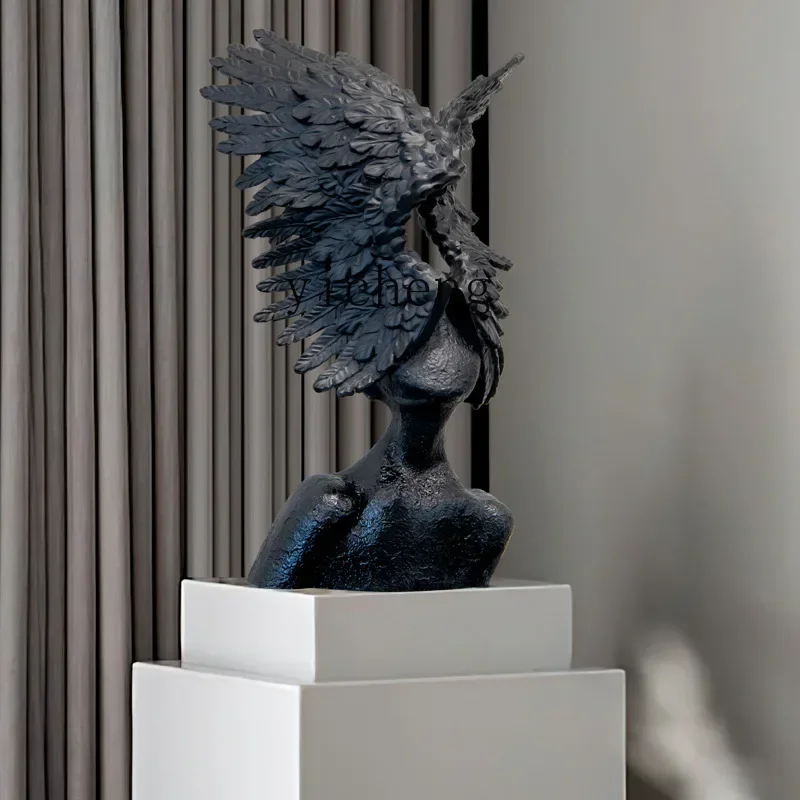 Ornement d'ange abstrait moder - Resin Art And Decor avis et prix