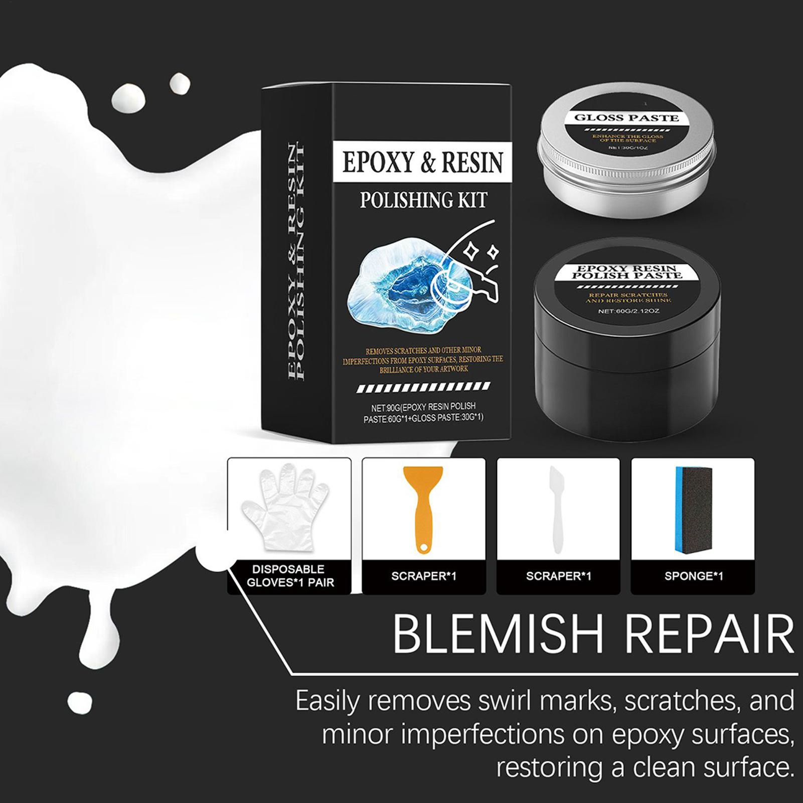 Kit de polissage pour résine é - Resin Art Kits avis et prix