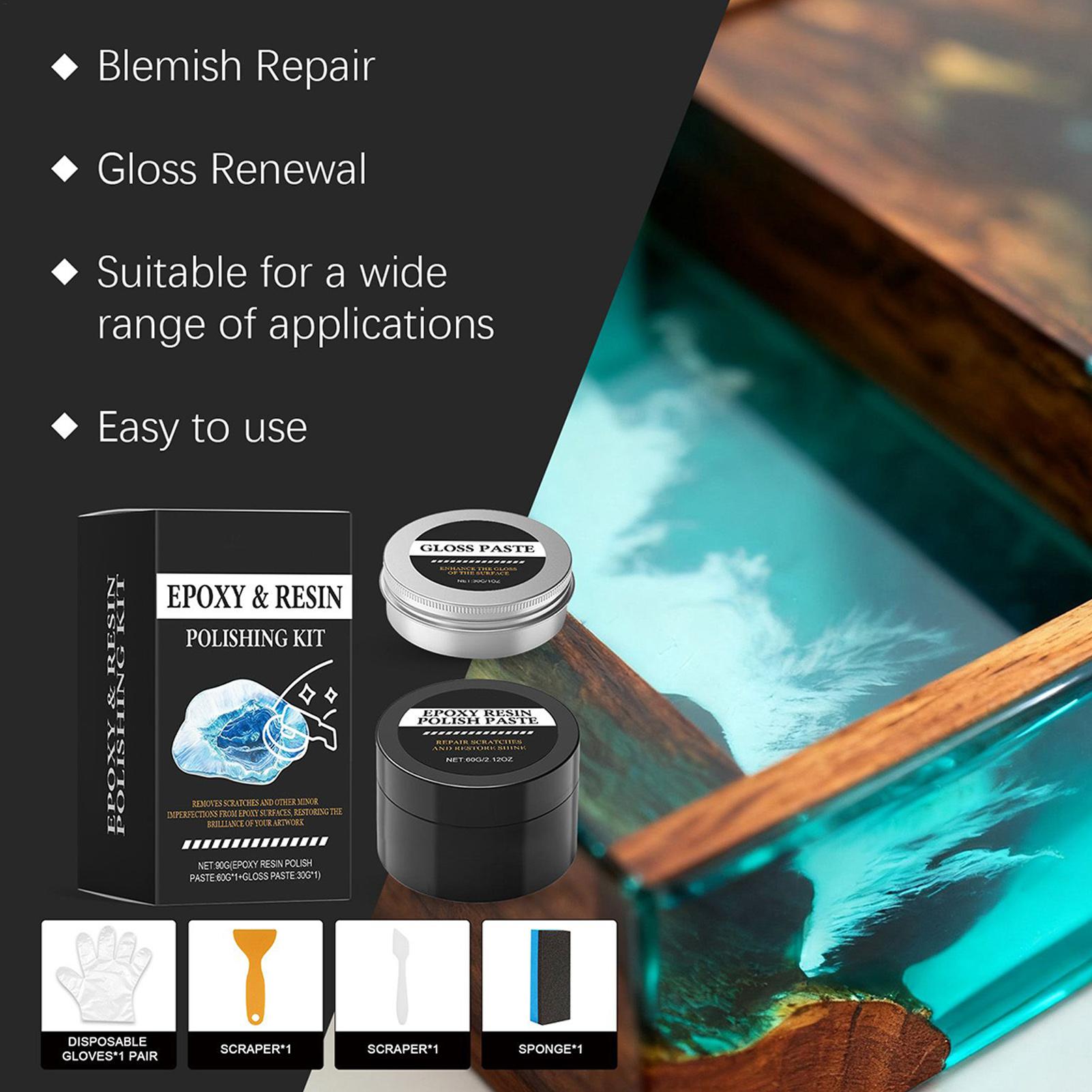 Kit de polissage pour résine é - Resin Art Kits avis et prix