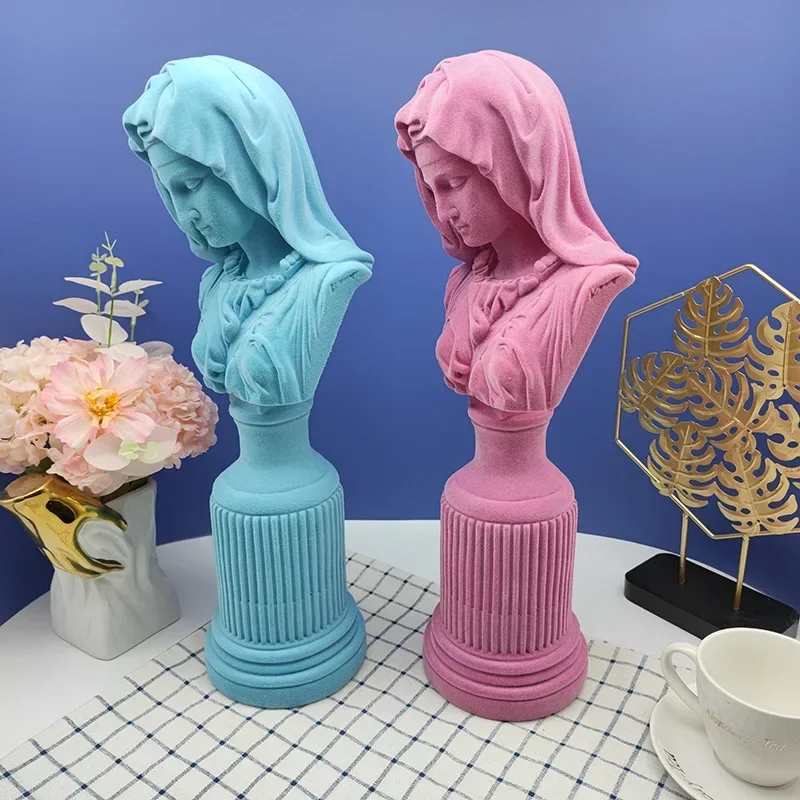 Statue de la Vierge Marie en r - Resin Art Mary avis et prix