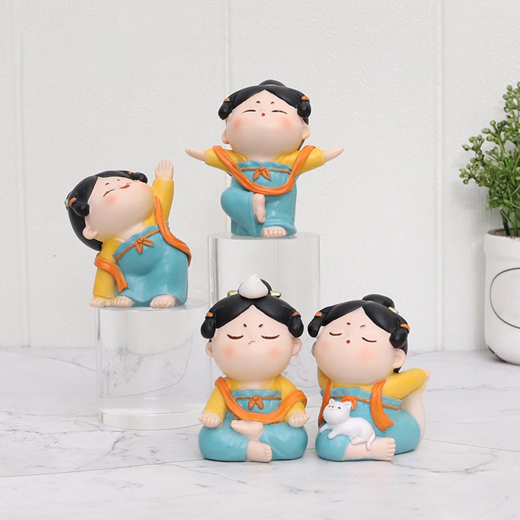 Statuette de femme chinoise mi - Resin Art Studio avis et prix