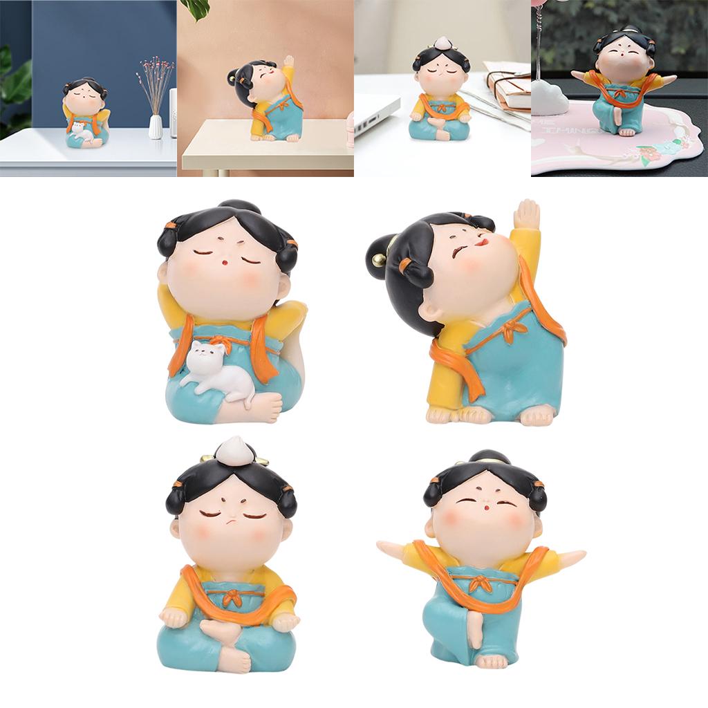 Statuette de femme chinoise mi - Resin Art Studio avis et prix