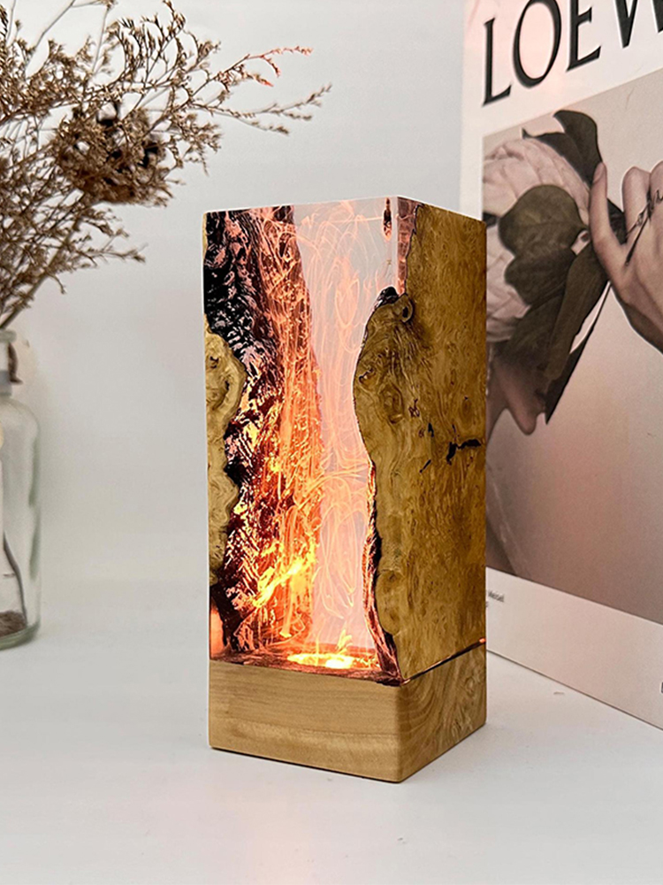 Lampe de table créative en rés - Resin Art And Decor avis et prix