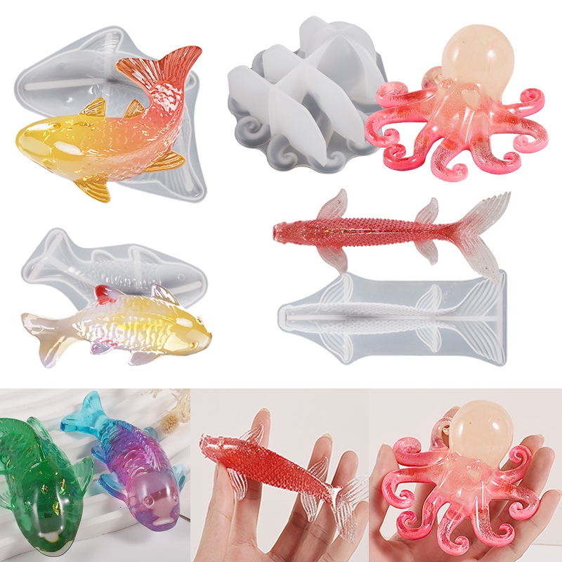 Moule en résine époxy en forme - Silicone Mold Ocean avis et prix