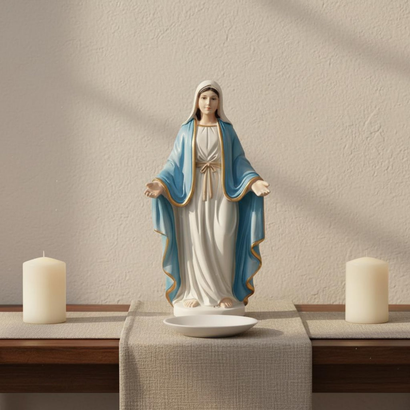 Statue en résine féminine, édi - Resin Art Mary avis et prix