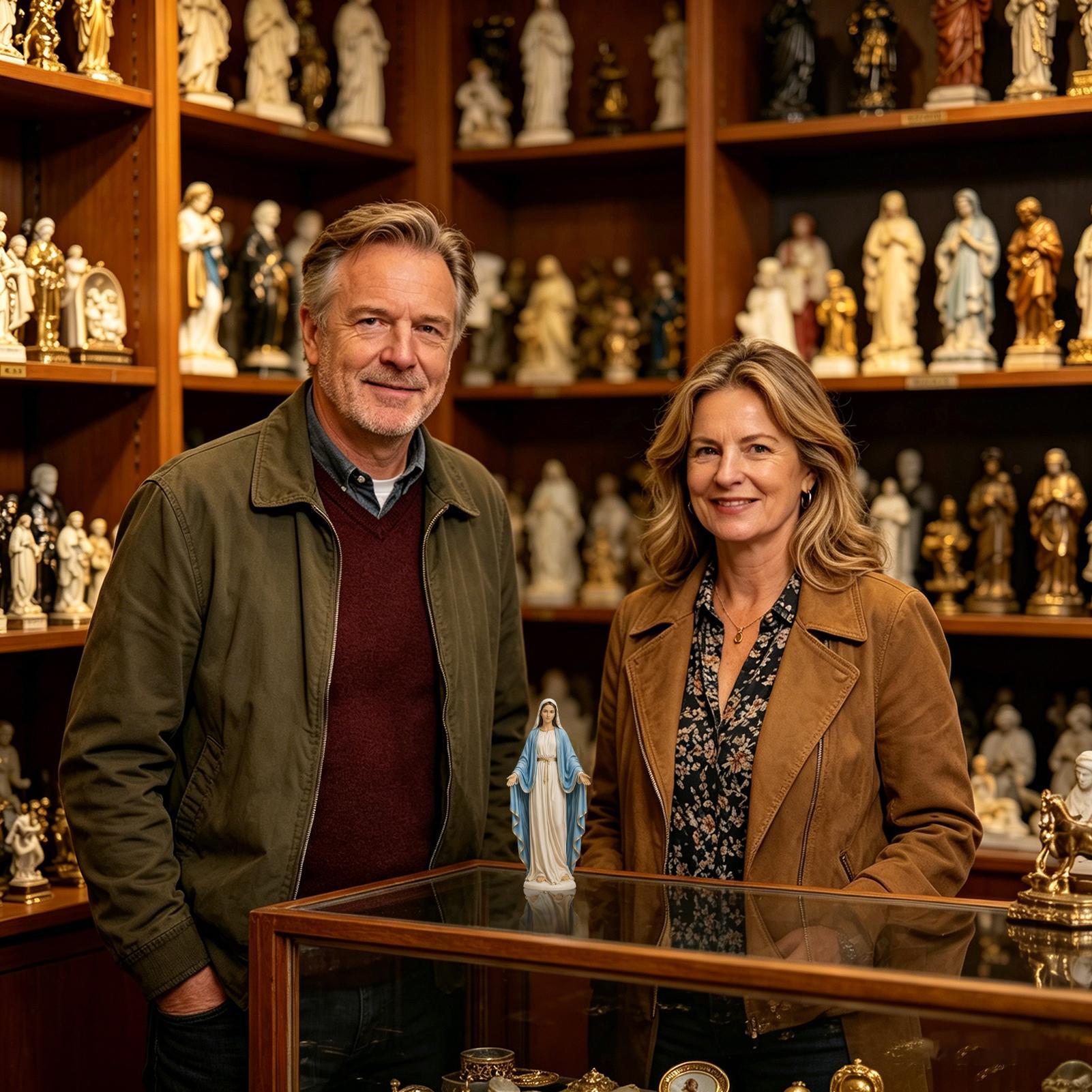 Figurine de la Vierge Marie po - Resin Art Mary avis et prix