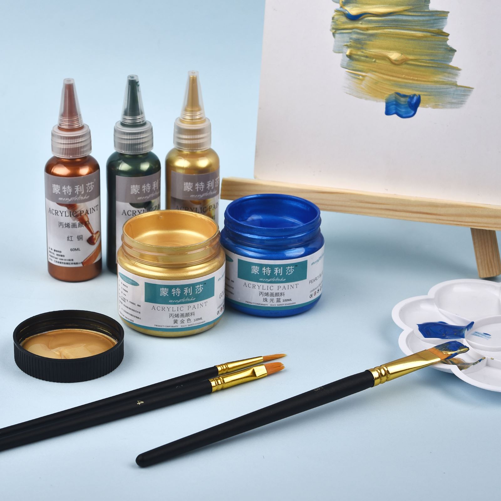 7 couleurs 60 ml/bouteille mét - Resin Artist avis et prix