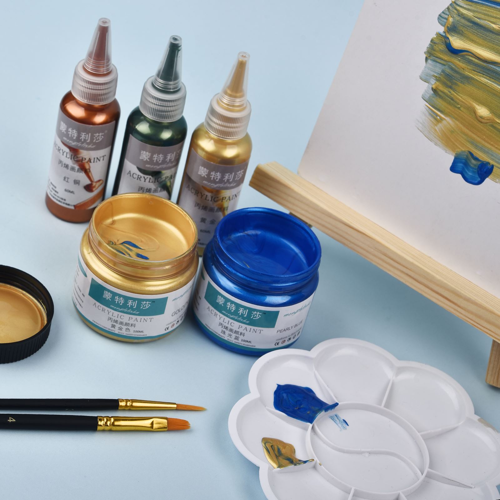 7 couleurs 60 ml/bouteille mét - Resin Artist avis et prix