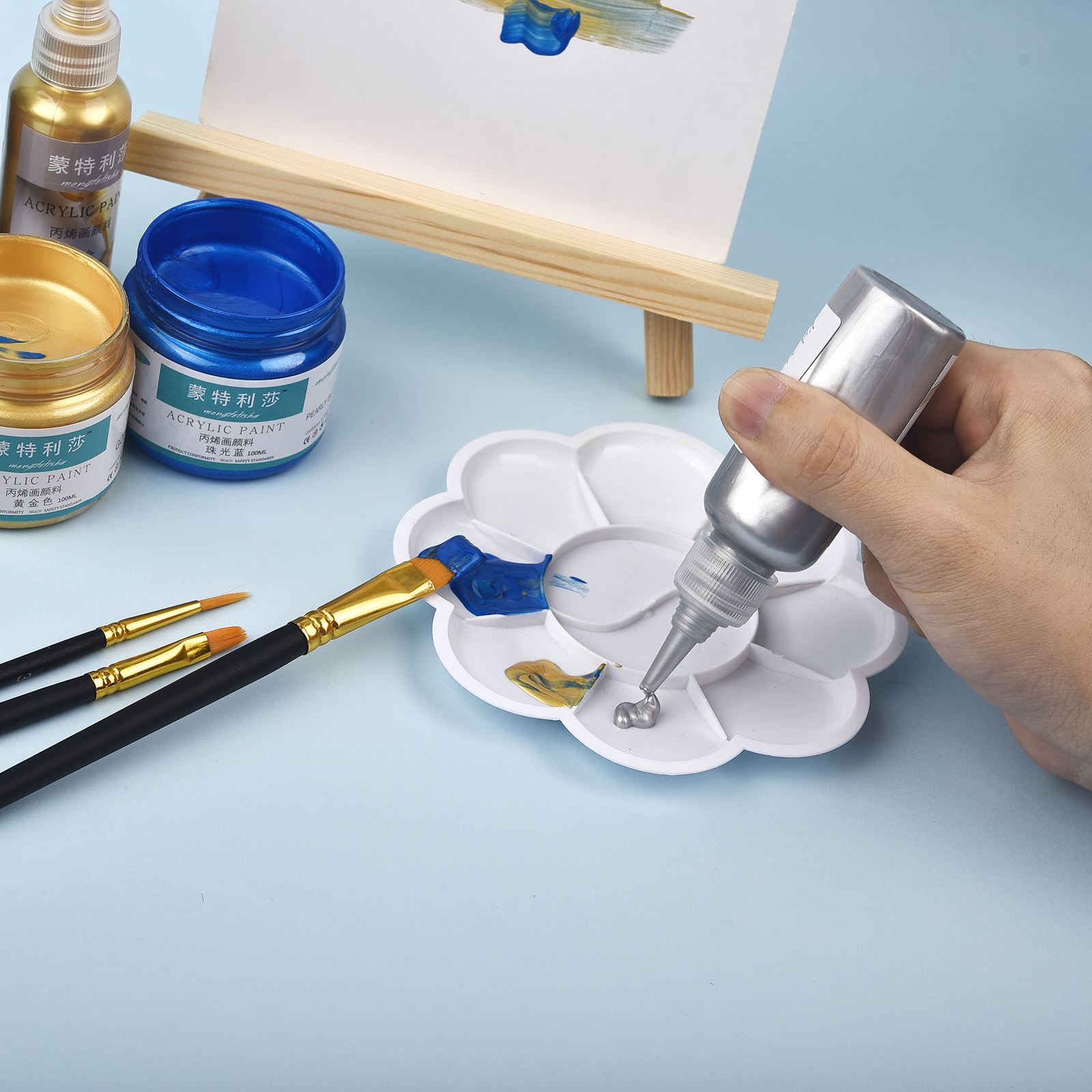 7 couleurs 60 ml/bouteille mét - Resin Artist avis et prix
