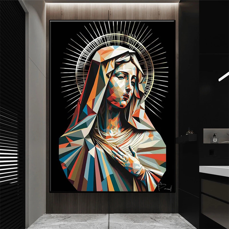 5D DIY Diamant Broderie Image, - Resin Art Mary avis et prix