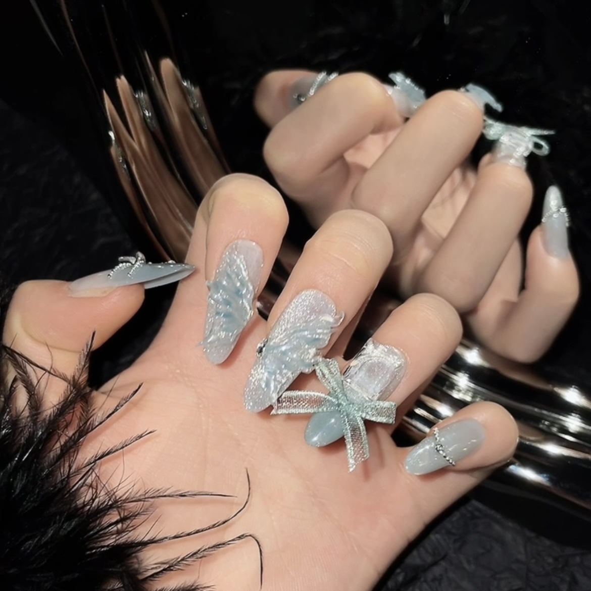 10 pièces de faux ongles longs - Resin Art Ideas avis et prix