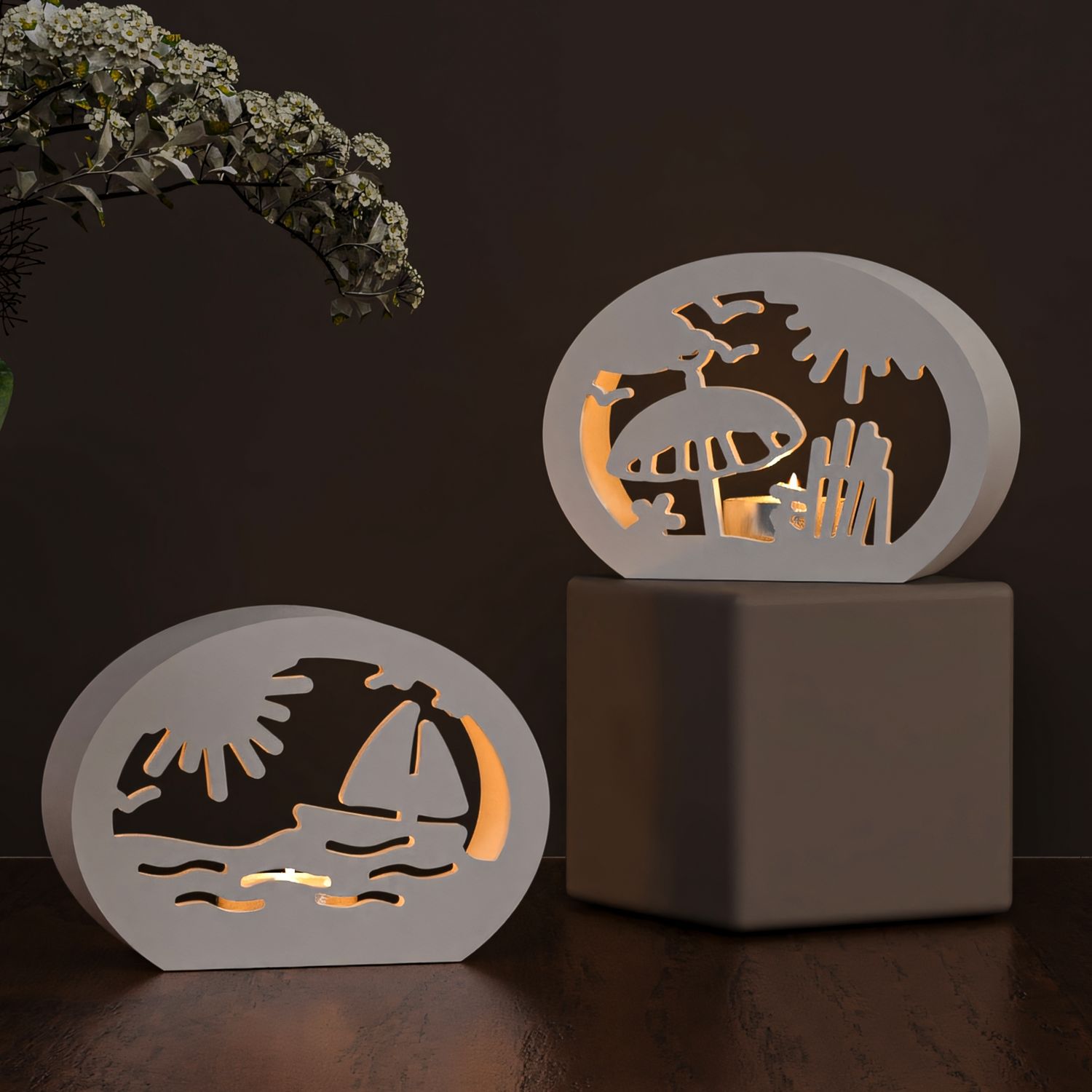 Bougeoir elliptique creux océa - Silicone Mold Ocean avis et prix