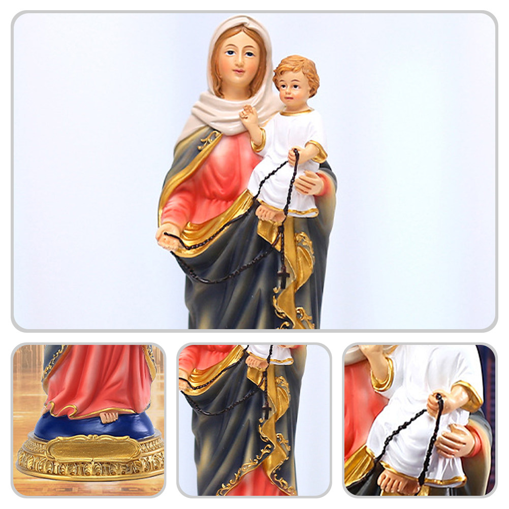 Ornement religieux en résine d - Resin Art Mary avis et prix