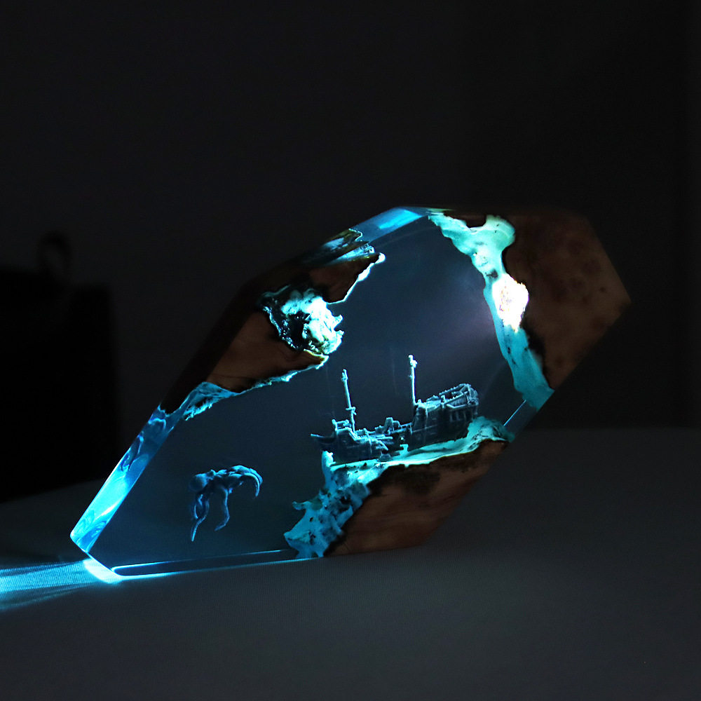 Décoration Lumineuse Personnal - Resin Art And Decor avis et prix