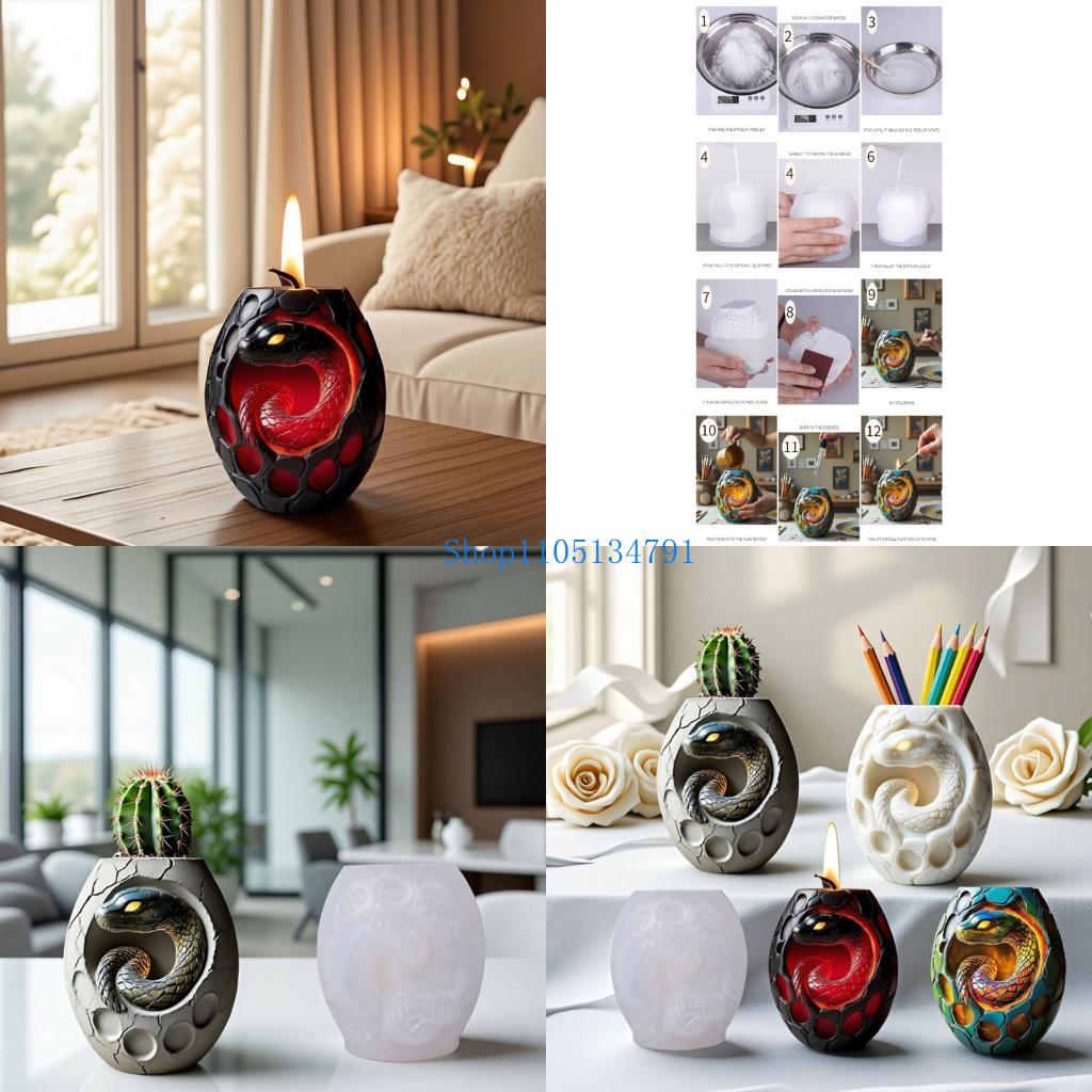 98 Modèle serpent créatif Sili - Resin Art Ideas avis et prix