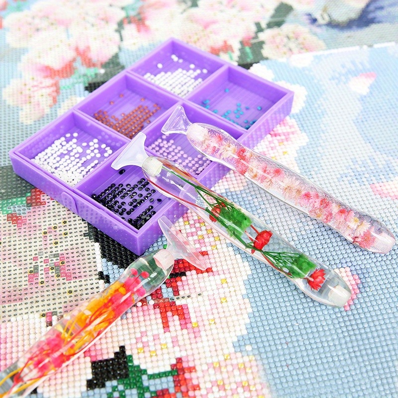 1 ensemble de stylos de peintu - Resin Art Flowers avis et prix